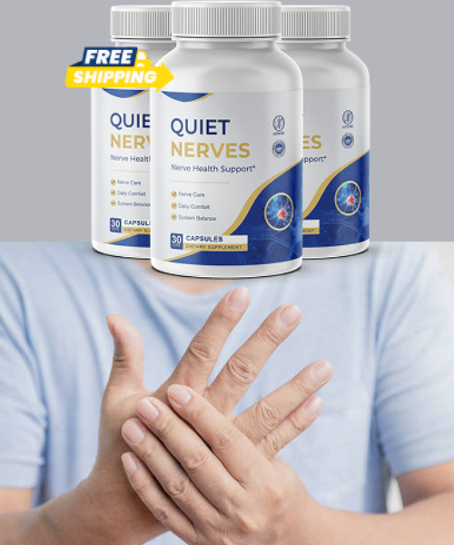 Person gently holding their hands
